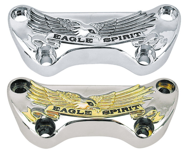 GZP Eagle Spirit handlebar clamp HD chro (IT)