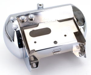 GZP Domed chromed oil tank side fill (IT)