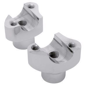 GZP Chr shorty risers 1.7" straight