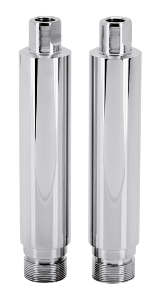 GZP Chr 39mm fork tube 6" extension k (IT)