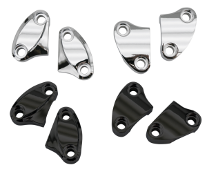 GZP Black smooth early style riser clamp (IT)