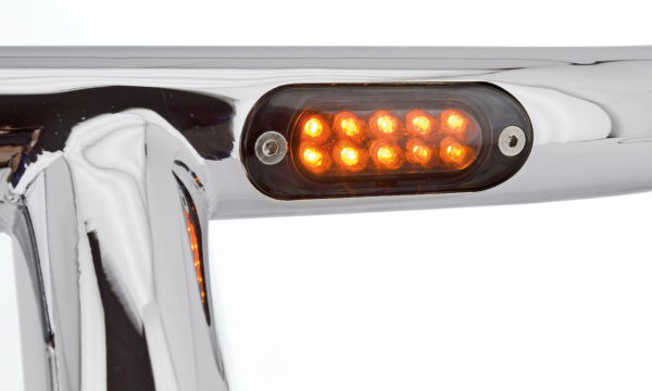GZP CHR 6" T-Bar TBW smoke LED marker lg (IT)