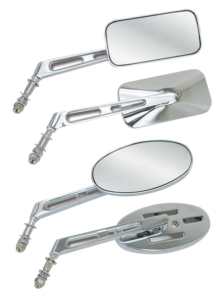 GZP Rectangular mirror solid stem R/H (IT)