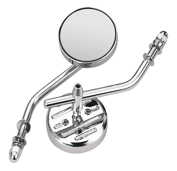 GZP Round mirror solid stem RH or LH (IT)