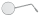 GZP Long-stem late-style rnd. mirror lef (IT)