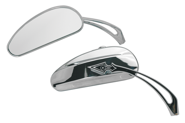 GZP Chrome Custom slimline mirror Lef (IT)