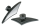 GZP Blk Fusion spear fairing mount mirro (IT)