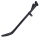 GZP Blk XL89-03 1" extended kickstand