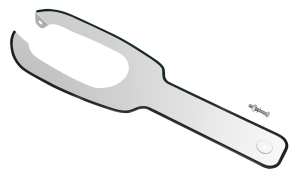 GZP Dash panel for fatbobs w/o logo