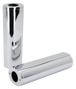 GZP Slider covers (pair) +4", chrome