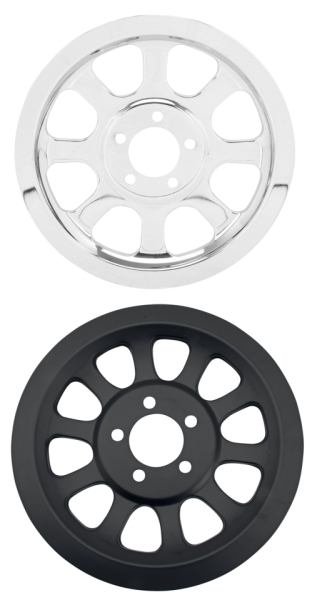 GZP Chrome pulley cover Softail 00-06 (IT)