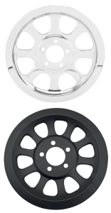GZP Chrome pulley cover Softail 00-06