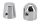 GZP Chrome pointed shifter cap FXR/FX (IT)