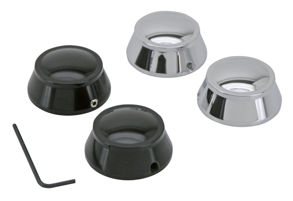 GZP Chrome swingarm pivot covers XL04 (IT)