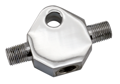 GZP Chr. Brake Tee center hole side tube