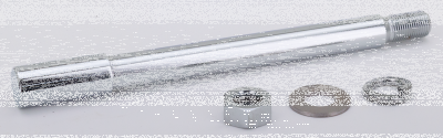 GZP Axle assy front for XL/FX/FXR 84- (IT)