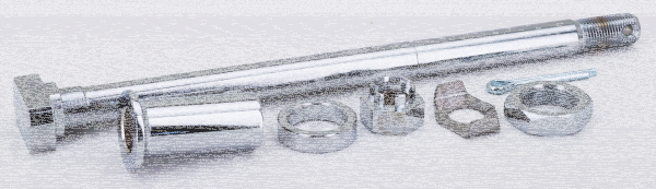 GZP Axle assy rear for EL/FL/UL 36-57 (IT)