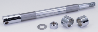 GZP Chr front axle kit FLH/T08-up