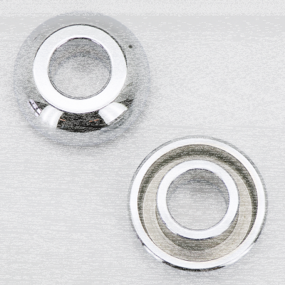 GZP Chr front wheel spacer kit FLH/T00-0 (IT)