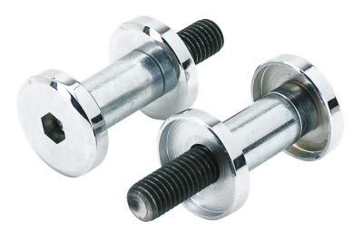 GZP Chrome flushmount riser bolt kit 1/2