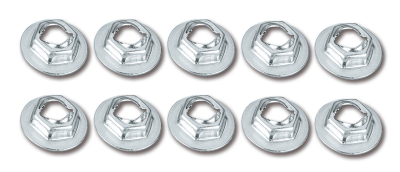 GZP 10pck SPEEDNUT 1/4"x 7/16" TAILLIGHT (IT)