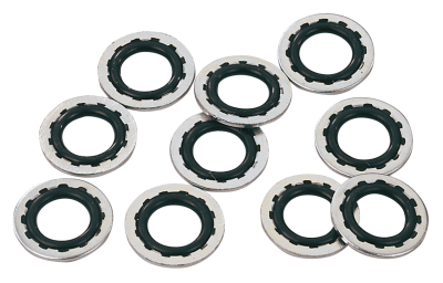 GZP 10pck banjo seal washer 10mm alu/rub (IT)