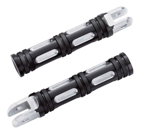 GZP Black edge cut rider footpegs (IT)