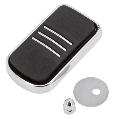 GZP Chrome streamliner brake pedal pa