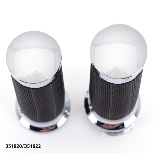 GZP Chrome Tornado II gripset