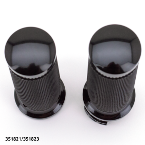 GZP Black Smooth Tornado II gripset