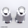 GZP Chrome Turbo TBW gripset gray rub (IT)