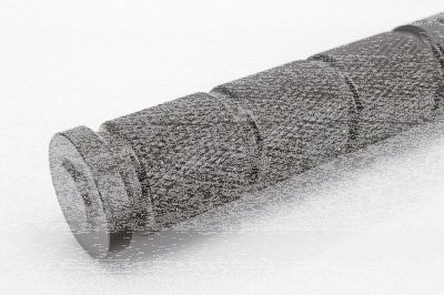 GZP Blk knurled rider footpegs ST18-up (IT)
