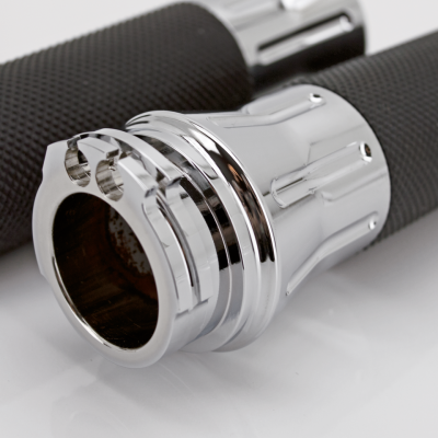 GZP Chrome Cobra grip set