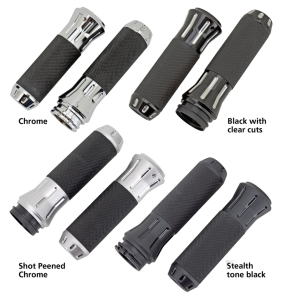 GZP Chrome SP Cobra grip set