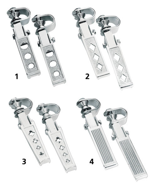 GZP Folding custom pegs W/clamp Holly (IT)
