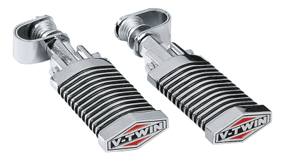 GZP Black diamond footpeg set, Clamp mou
