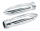 GZP Chrome billet grip set Rocket sty