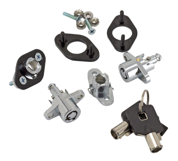 GZP Universal leather saddlebag lock kit (IT)