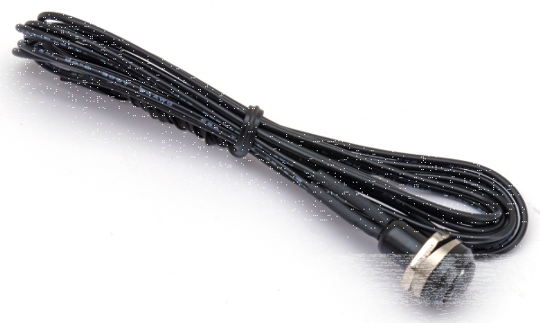GZP Blk Mini push button switch 5/16 UNF (IT)