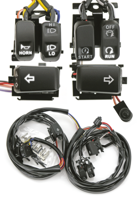 GZP Chr LED swtchkit w/radio acc FL96-06 (IT)