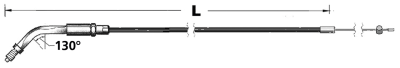 Idle cable E+G81-95 LN=48" 135° (IT)