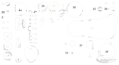 10pck O-ring chain housing BT82-06 (IT)