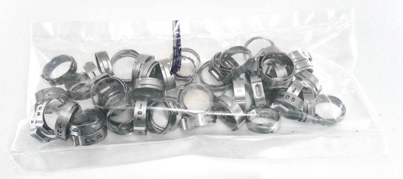 50pck Oetiker Hose clamps 16.6-19.8mm (IT)