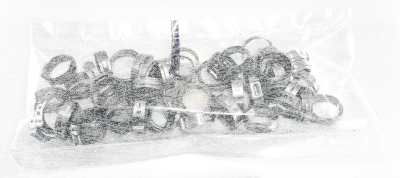 50pck Oetiker Hose clamps 16.6-19.8mm (IT)