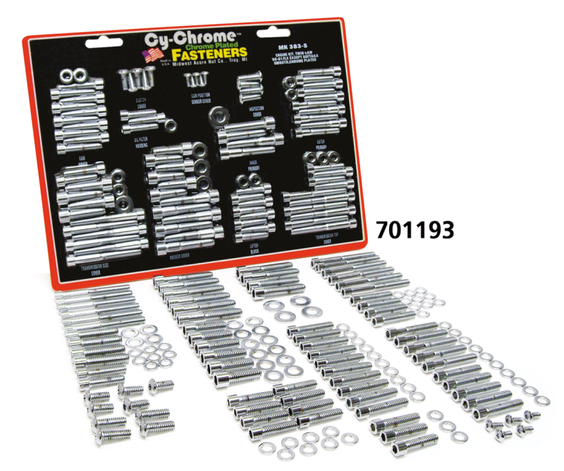 Engine kit, Allen & Button torx Twin Cam (IT)
