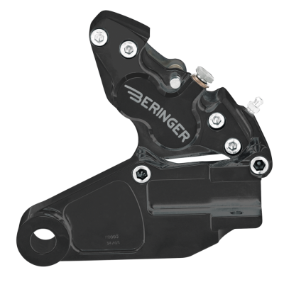 4-Piston Rear brake FXD84-99 Black (IT)