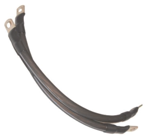 Namz set black 13" battery cables