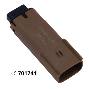 Molex 07Up 3-Position Male Brown OEM7254 (IT)