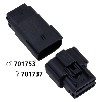 Molex 07Up 12-Position Male Black OEM724 (IT)