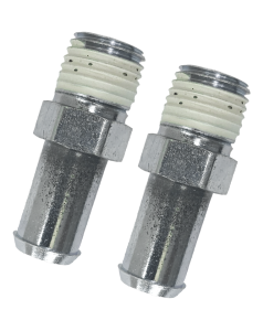 Oil line fittings straight, pair 9/16-18 (IT)